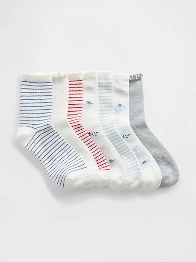Kids Crew Socks (7-Pack)