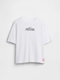 Kids Marvel Oversized Graphic T-Shirt