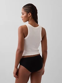Organic Stretch Cotton Hipster (3-Pack