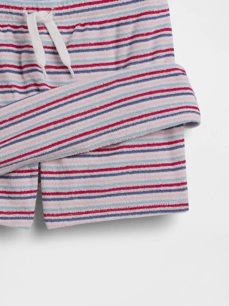 Kids Towel Terry Skort Outfit Set