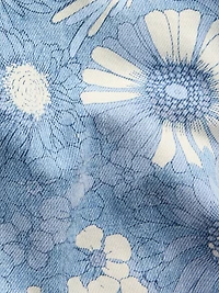 Kids Low Rise Stride Floral Denim Shorts