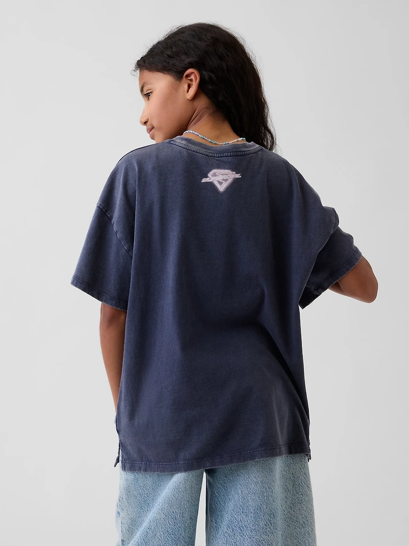 Kids Superman Oversized Tunic T-Shirt