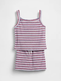 Kids Towel Terry Skort Outfit Set