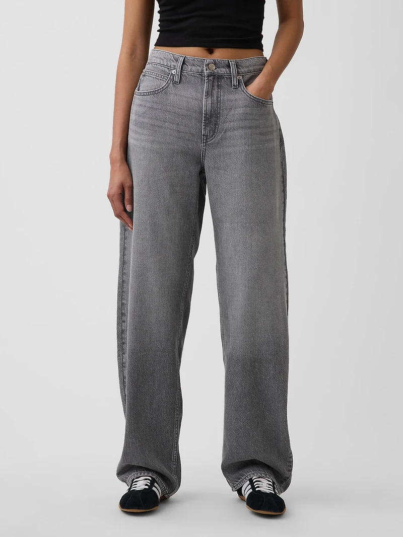 High Rise UltraSoft Barrel Jeans