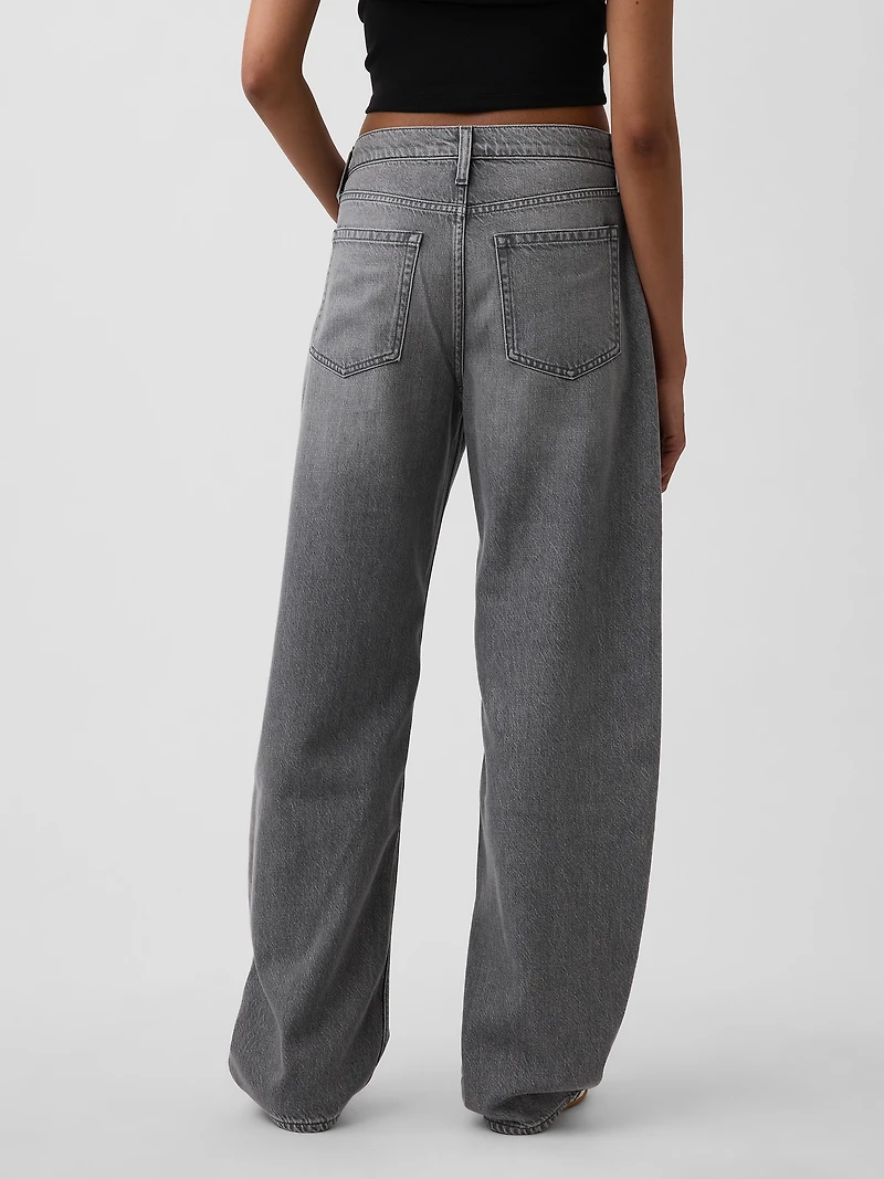 High Rise UltraSoft Barrel Jeans