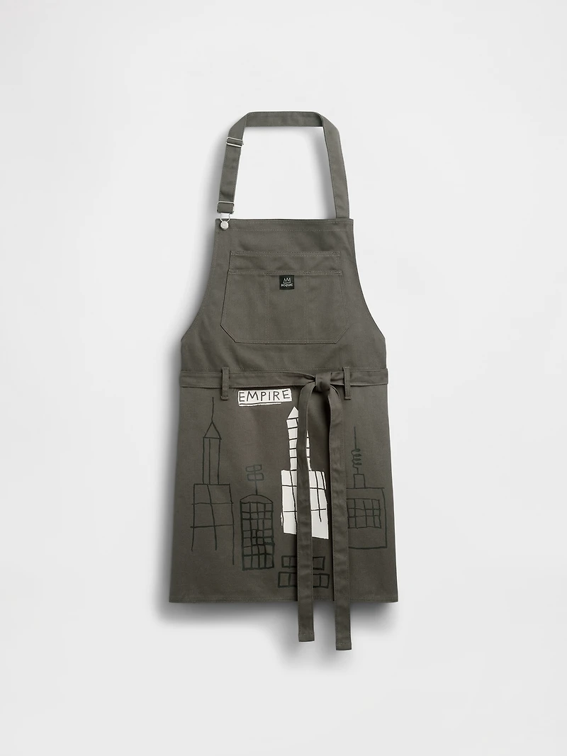 Jean-Michel Basquiat Canvas Apron
