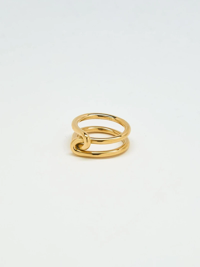 Admiral Row Gold Double Knot Ring