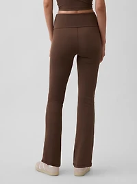 GapFit Smooth Foldover Mini Flare Leggings
