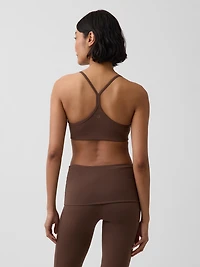 GapFit Smooth Racerback Sports Bra
