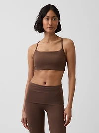 GapFit Smooth Racerback Sports Bra