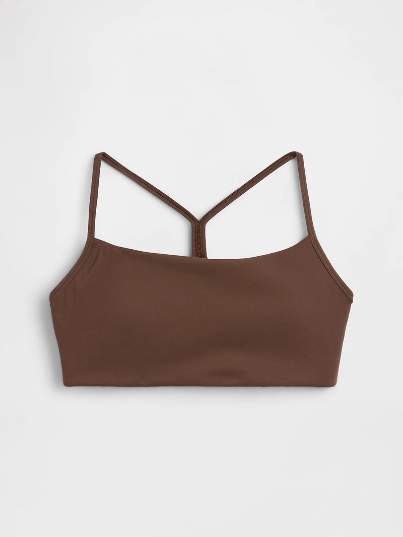 GapFit Smooth Racerback Sports Bra