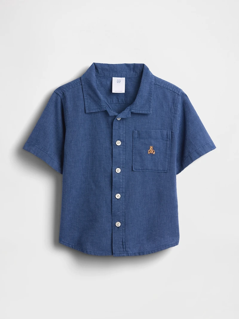 Baby & Toddler Linen-Cotton Shirt
