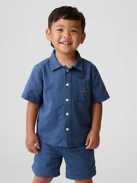 Baby & Toddler Linen-Cotton Shirt