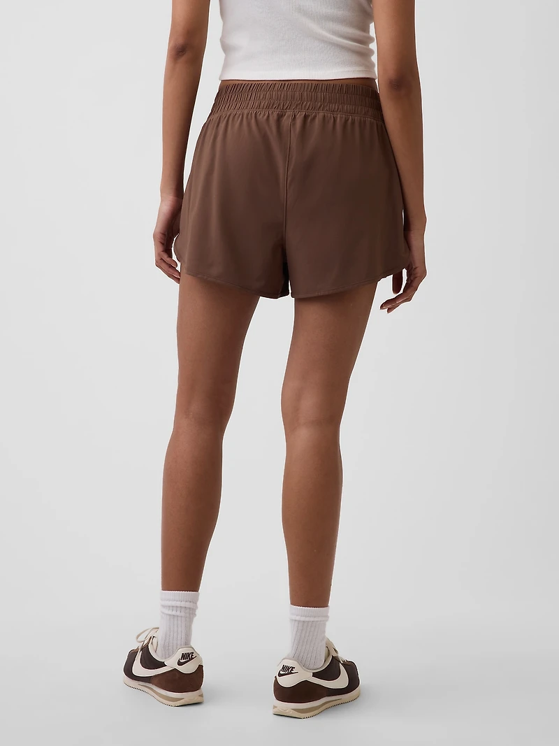 GapFit Tech High Rise Running Shorts
