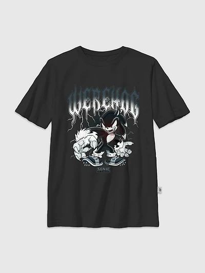 Kids Sonic The Hedgehog Metal Graphic T-Shirt