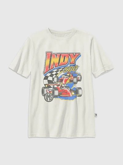Kids Indy 500 Swoosh Graphic T-Shirt