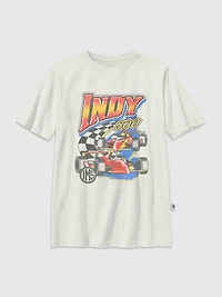 Kids Indy 500 Swoosh Graphic T-Shirt