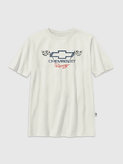 Kids General Motors Chevrolet Logo Graphic T-Shirt