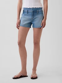 3" Low Rise Denim Shorts