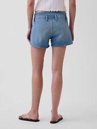 3" Low Rise Denim Shorts