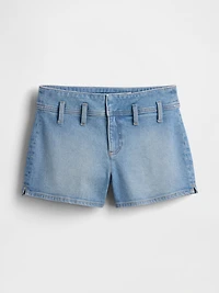 3" Low Rise Denim Shorts