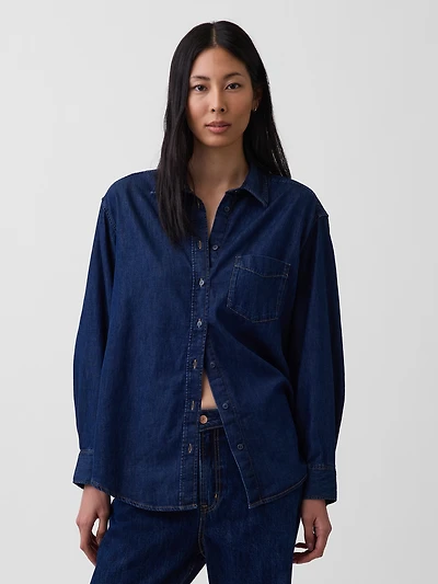 Denim Big Shirt