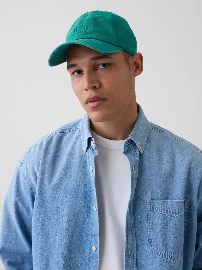 Washed Logo Baseball Hat