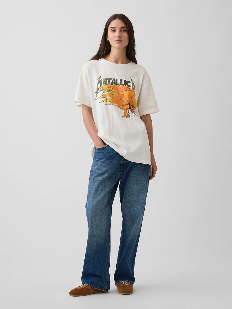 Metallica Relaxed Graphic T-Shirt