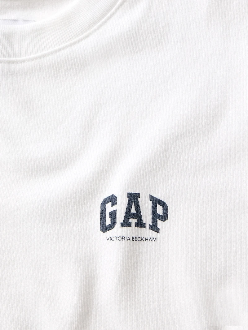 Gap × Victoria Beckham Organic Cotton Logo T-Shirt