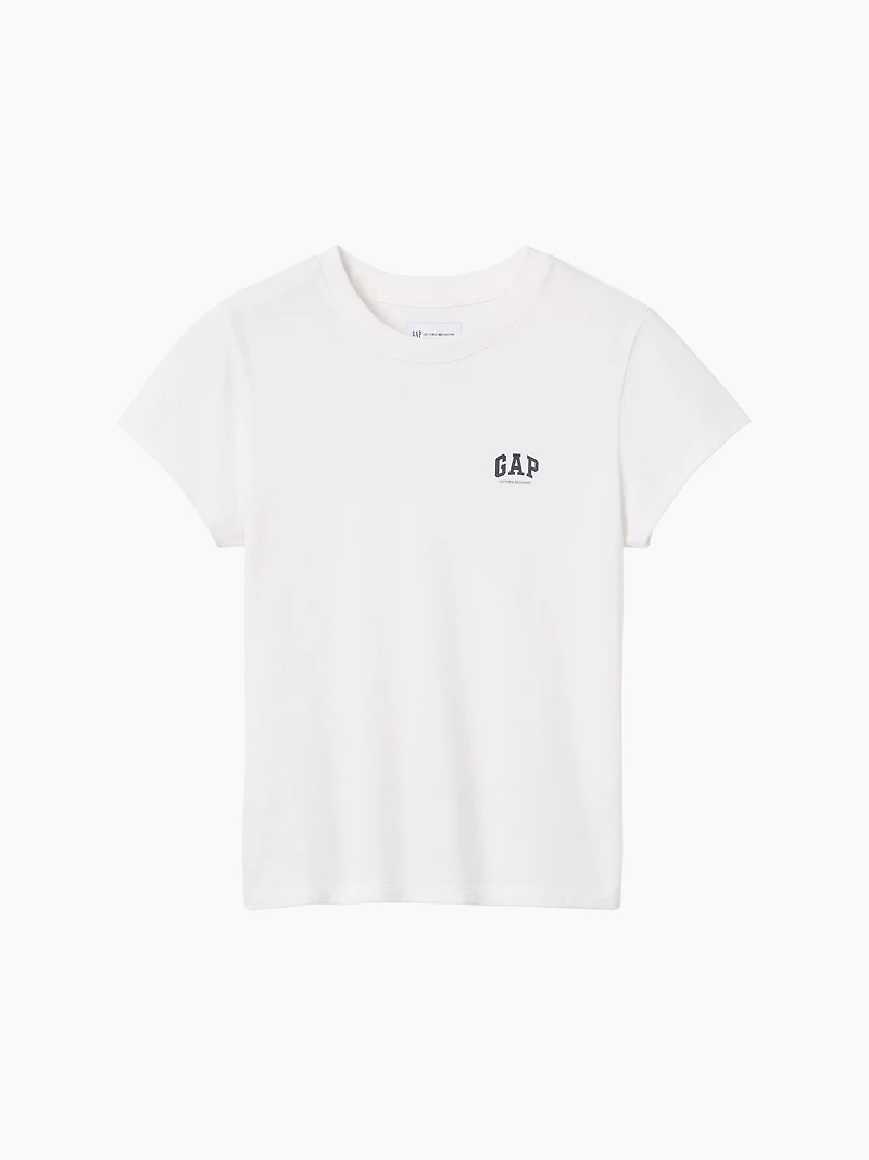 Gap × Victoria Beckham Organic Cotton Logo T-Shirt