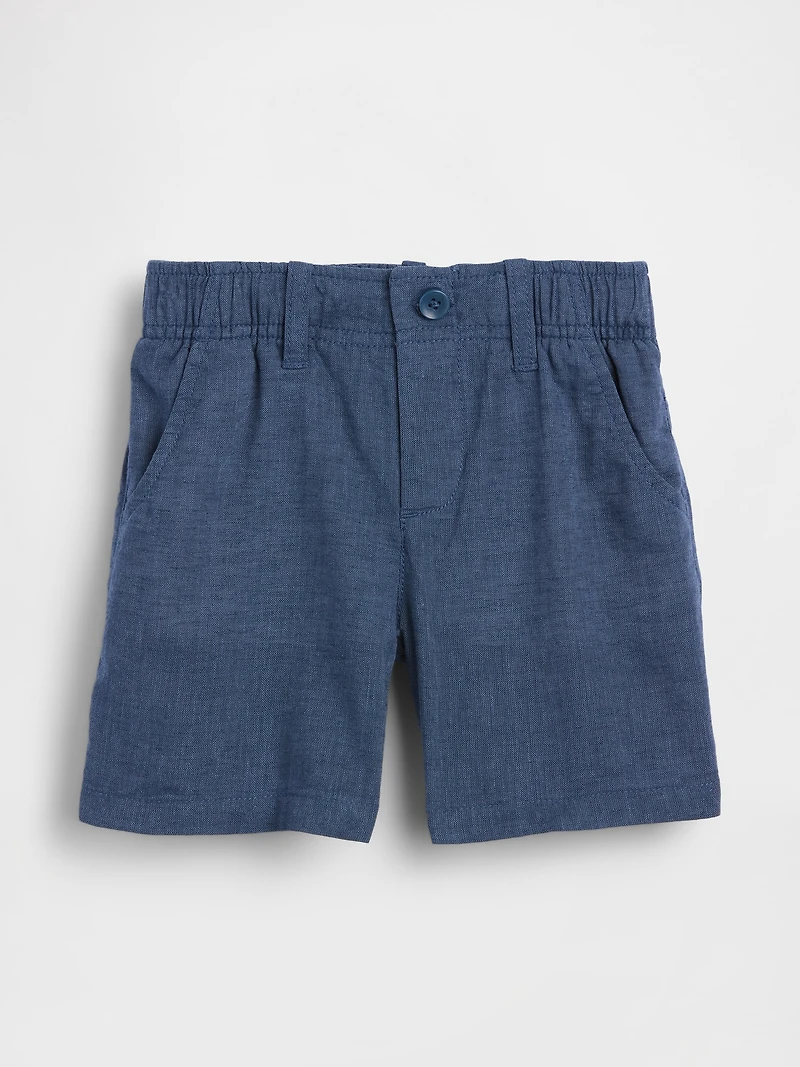 Baby & Toddler Linen-Cotton Shorts