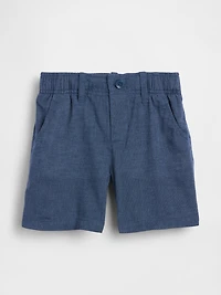 Baby & Toddler Linen-Cotton Shorts