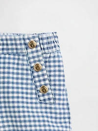 Baby & Toddler Sailor Gingham Denim Pull-On Shorts