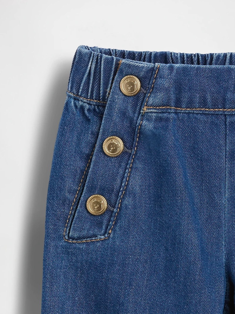 Baby & Toddler Sailor Pull-On Baggy Jeans