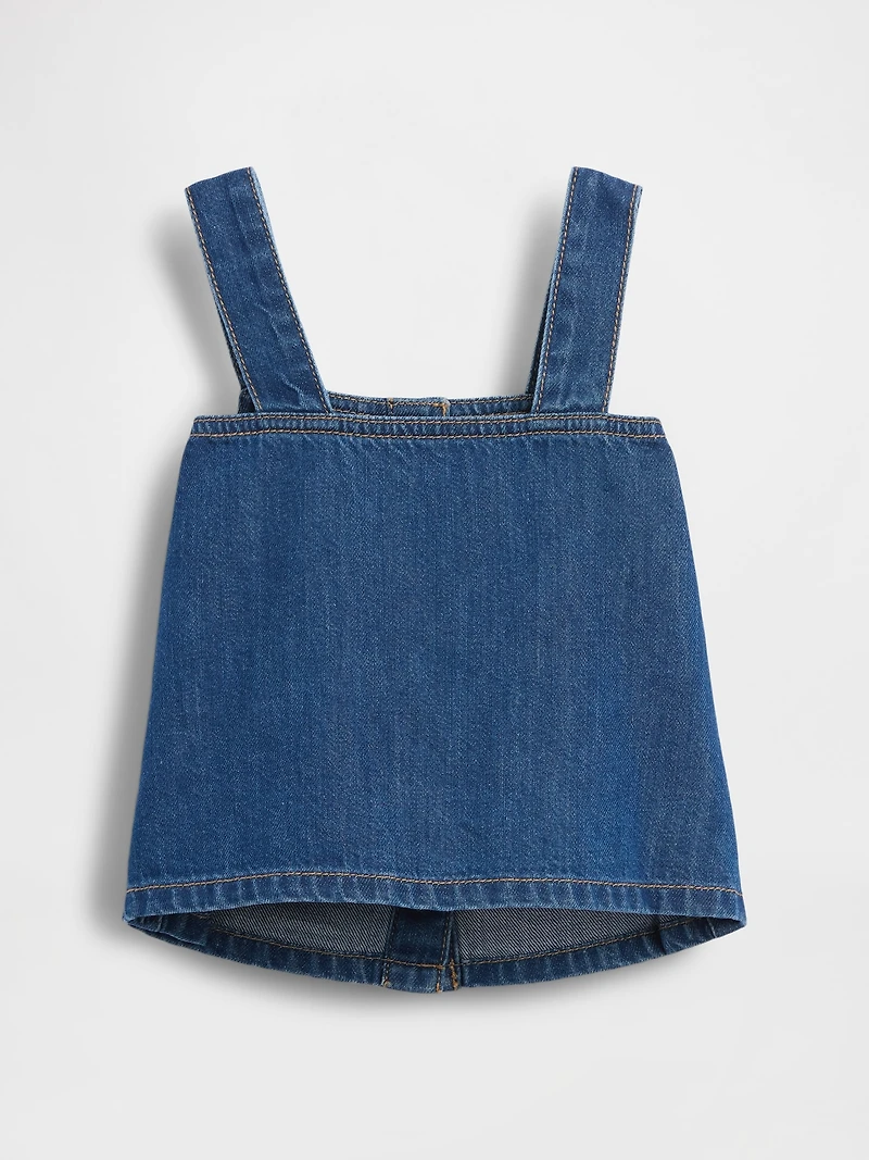 Baby & Toddler Denim Shell Tank Top