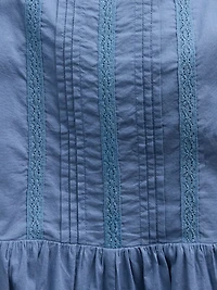 Kids Lace-Trim Romper