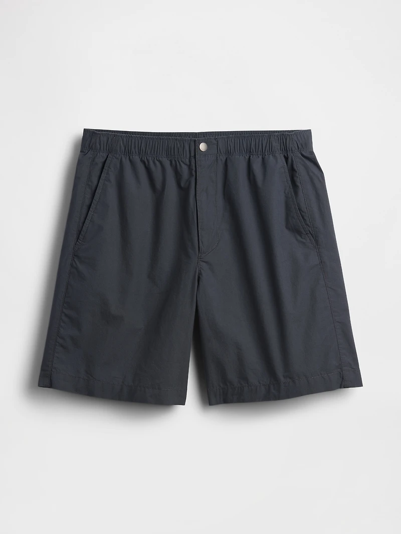 7" Poplin Relaxed Shorts