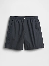 7" Poplin Relaxed Shorts