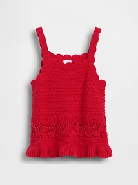 Baby & Toddler Crochet Scalloped Tank Top