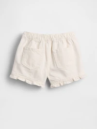 Baby & Toddler Denim Stride Pull-On Ruffle Shorts