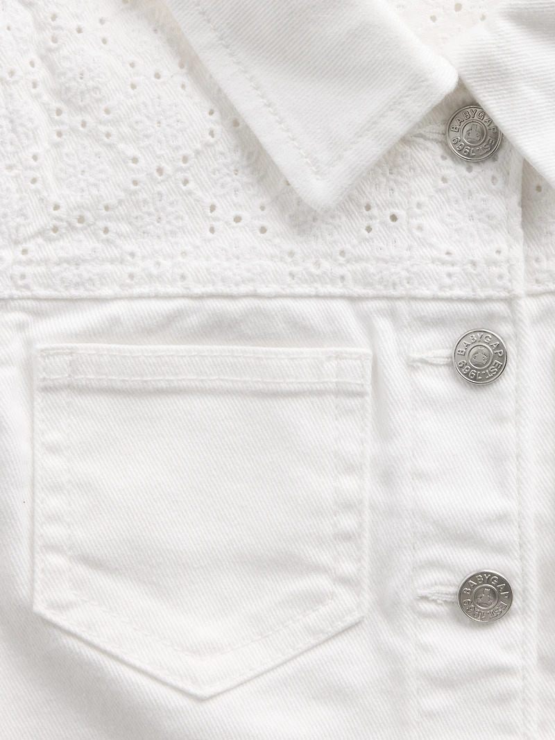 Baby & Toddler Eyelet Denim Jacket