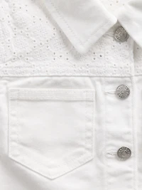 Baby & Toddler Eyelet Denim Jacket