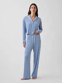 Softest Modal Crop PJ Top