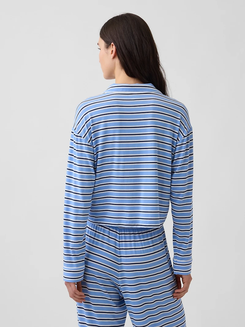 Softest Modal Crop PJ Top