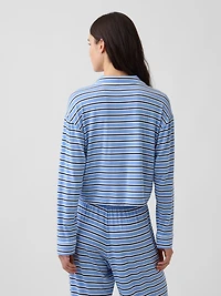 Softest Modal Crop PJ Top