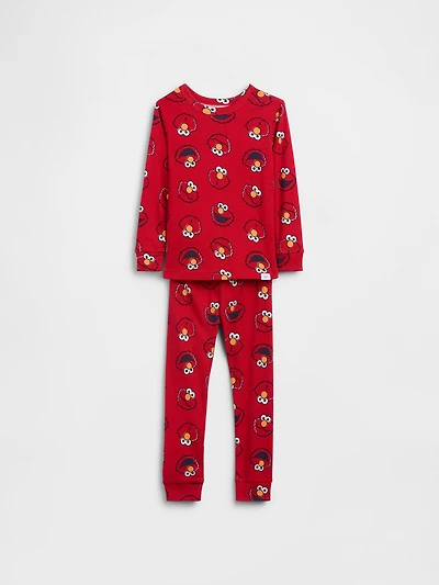 Baby & Toddler Sesame Street Organic Brushed Cotton Elmo PJ Set