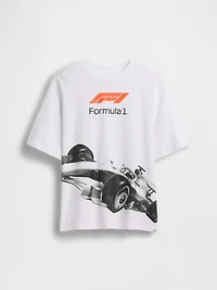 Kids Formula 1 Oversized Graphic T-Shirt
