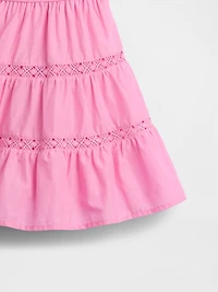 Baby & Toddler Tiered Lace-Trim Dress