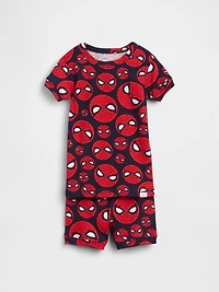 Baby & Toddler Marvel Organic Brushed Cotton PJ Short Set