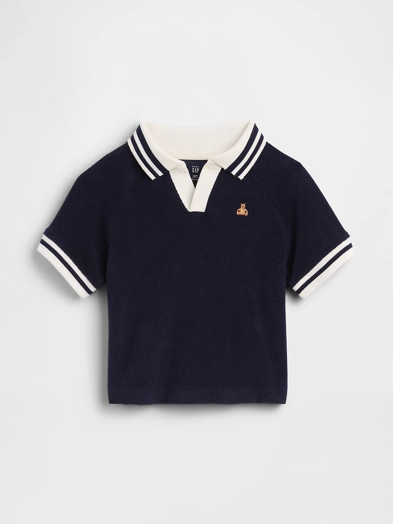 Baby & Toddler Towel Terry Polo Shirt